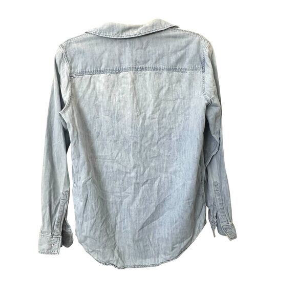 RAG & BONE Denim Top Tottenham Wash XS - Picture 3 of 5